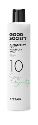 01-110110 GOOD SOCIETY 10 GLEE AND BEAUTY DETOX HAIR & BODY WASH 250ML